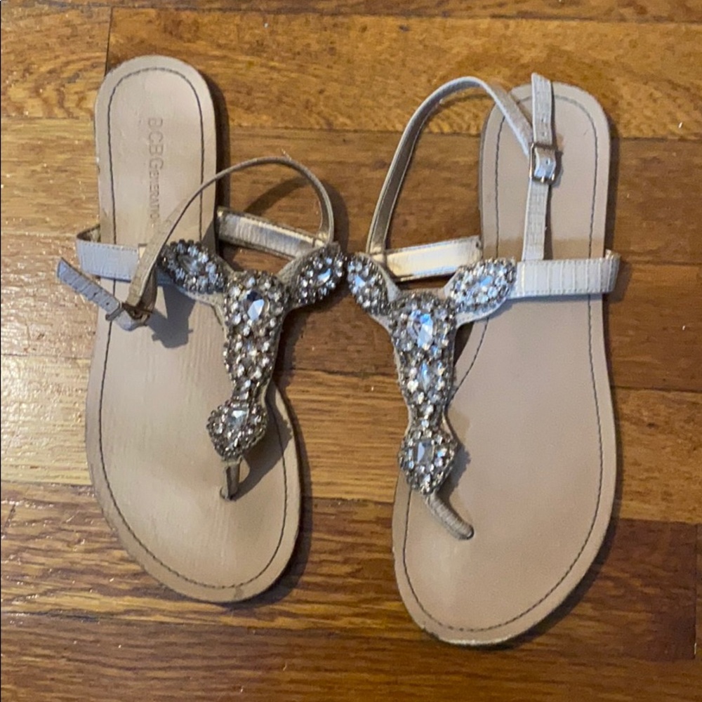Tan sandals